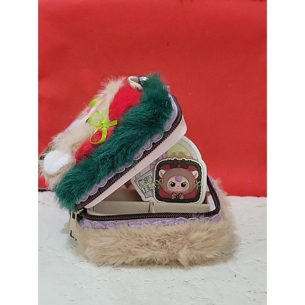 Confirmed Baby Three Plush Jewelry Box With Rotating Eyes Open Box. New.